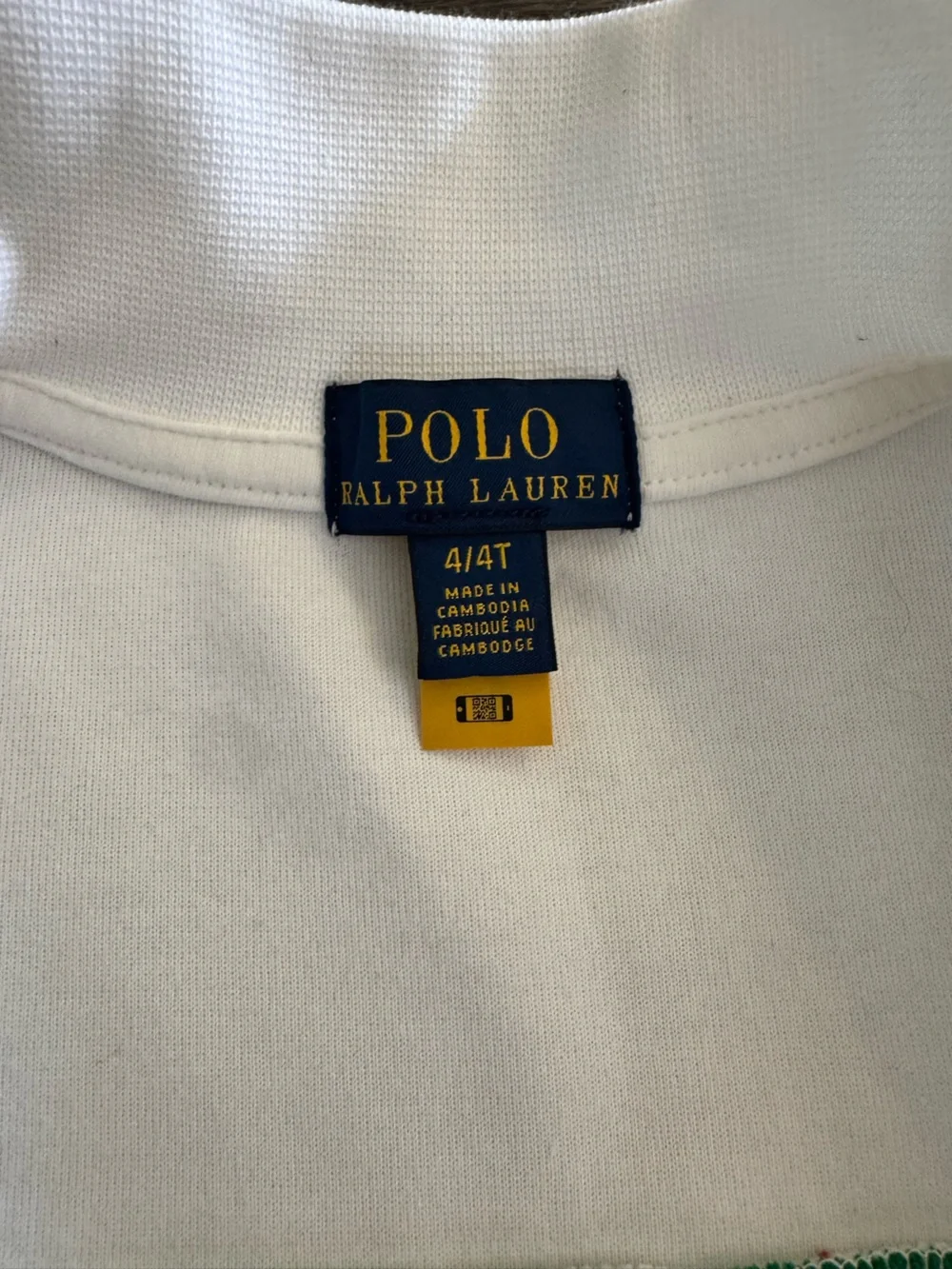 🏇 Polo Ralph Lauren Boys 4T Colorblock Full Zip Jacket